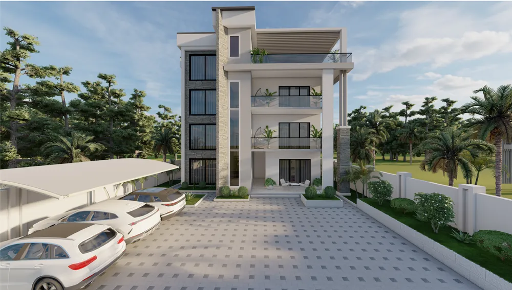 Four-Storey Apartment Block — Apartments