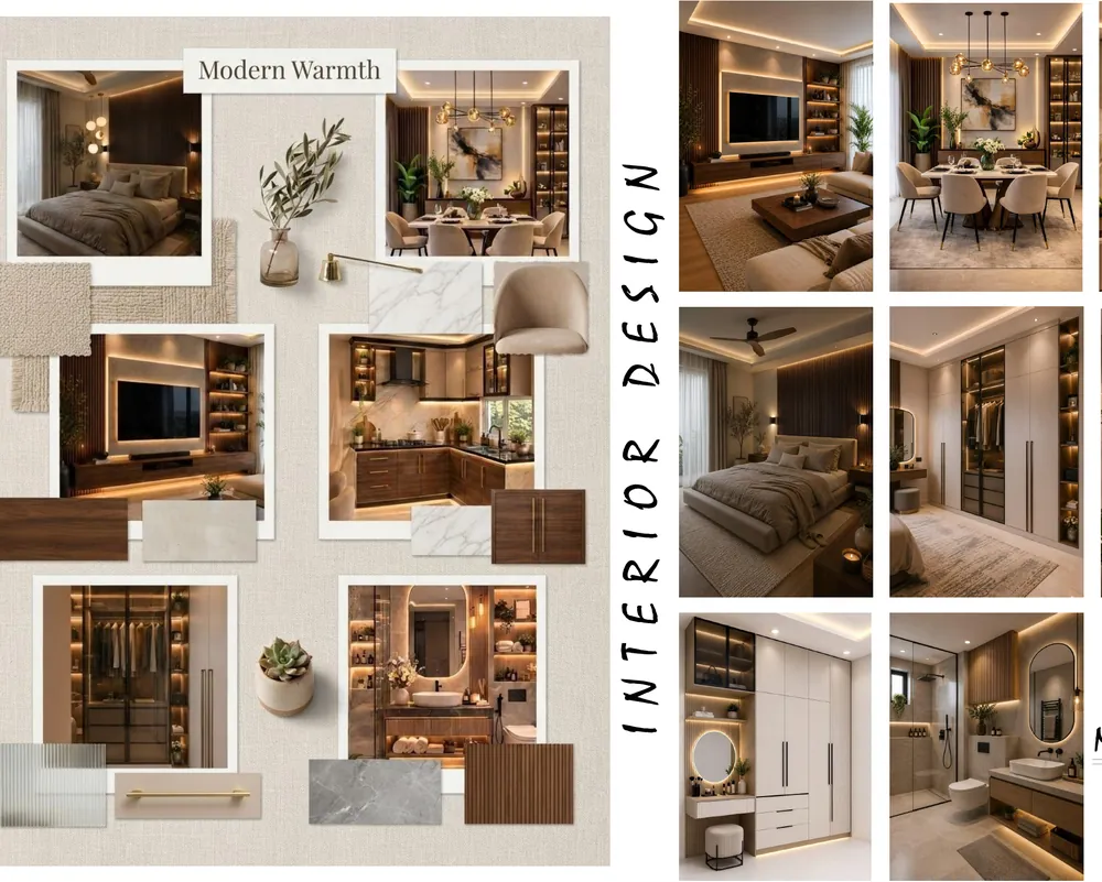 Modern Warmth — Interior Concept — Interior Design