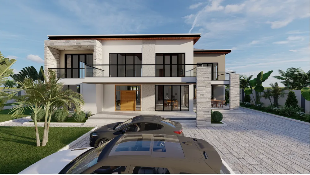 Private Residence — Option 1 — visualisation