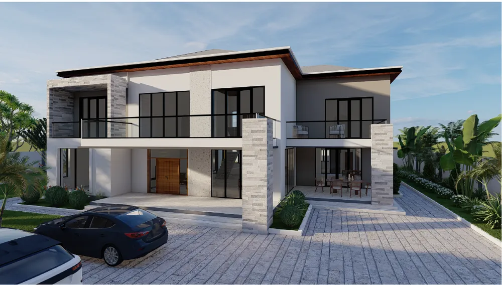 Private Residence — Option 1 — visualisation