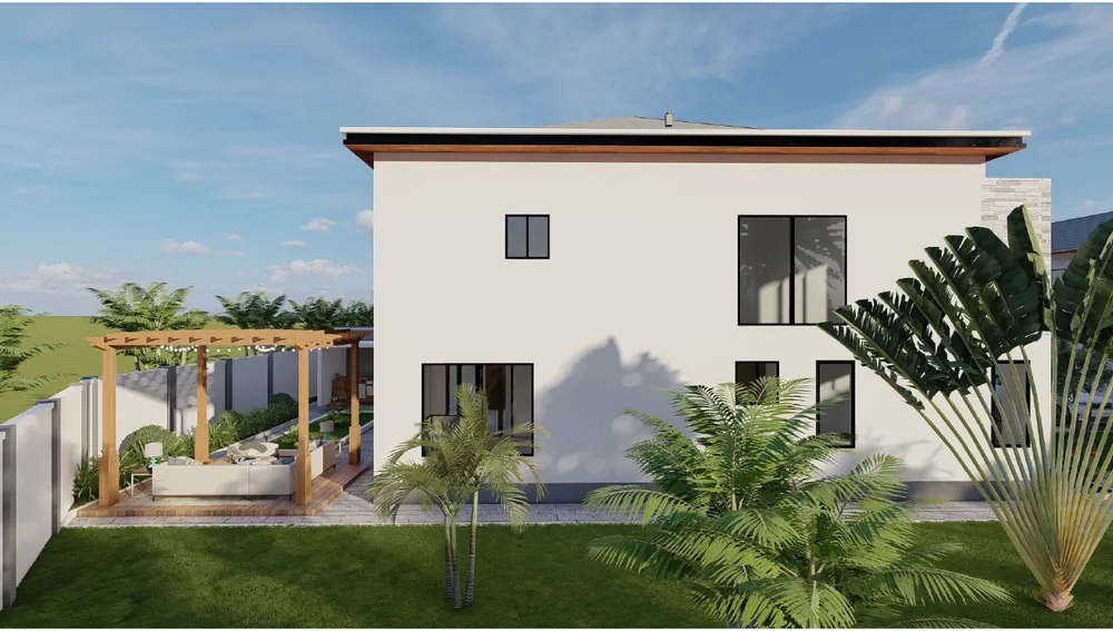Private Residence — Option 1 — visualisation