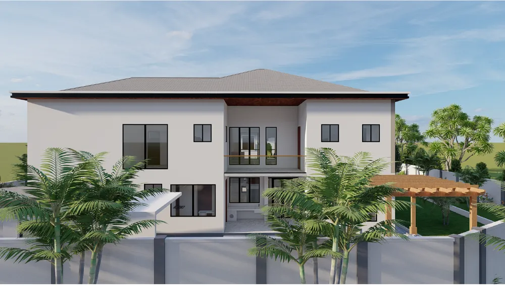 Private Residence — Option 1 — visualisation