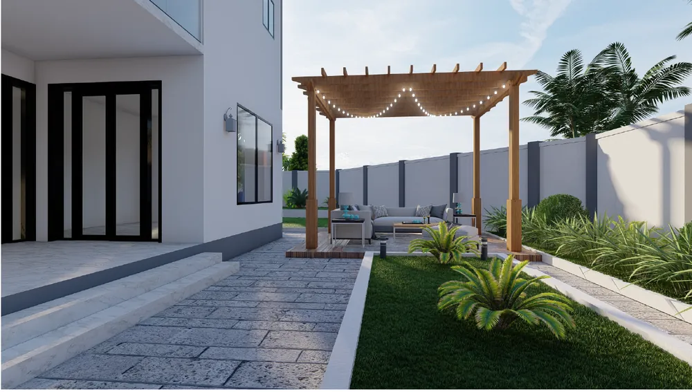 Private Residence — Option 1 — visualisation
