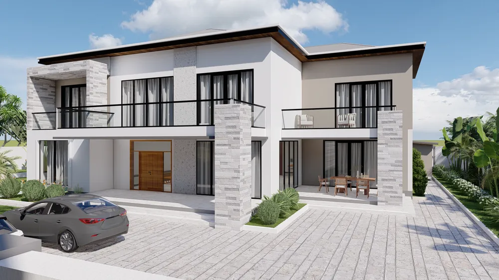 Private Residence — Option 1 — visualisation