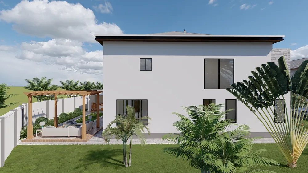 Private Residence — Option 1 — visualisation