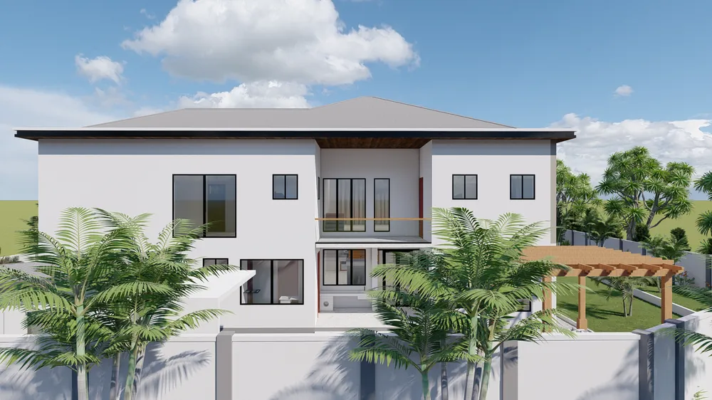 Private Residence — Option 1 — visualisation