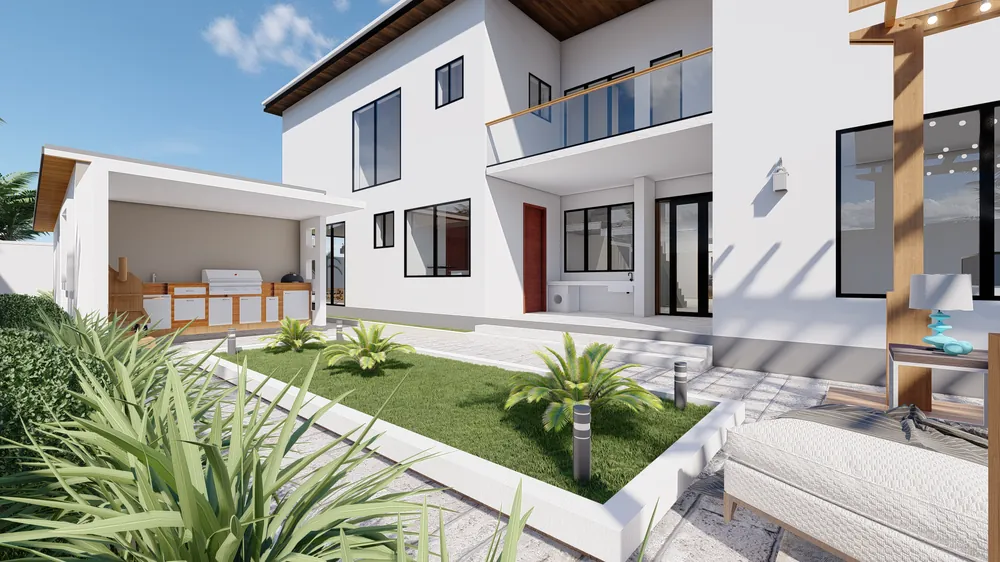 Private Residence — Option 1 — visualisation