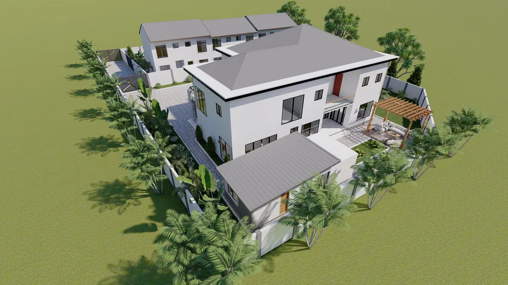 Private Residence — Option 1 — visualisation