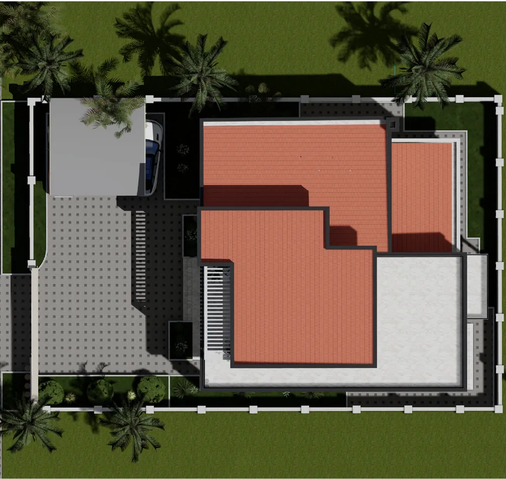 Three-Storey Family Villa — visualisation