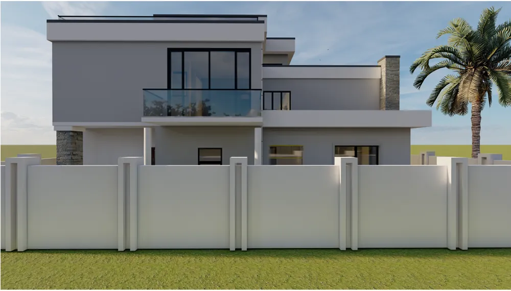 Three-Storey Family Villa — visualisation
