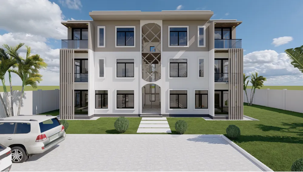 Residential Estate Masterplan — visualisation