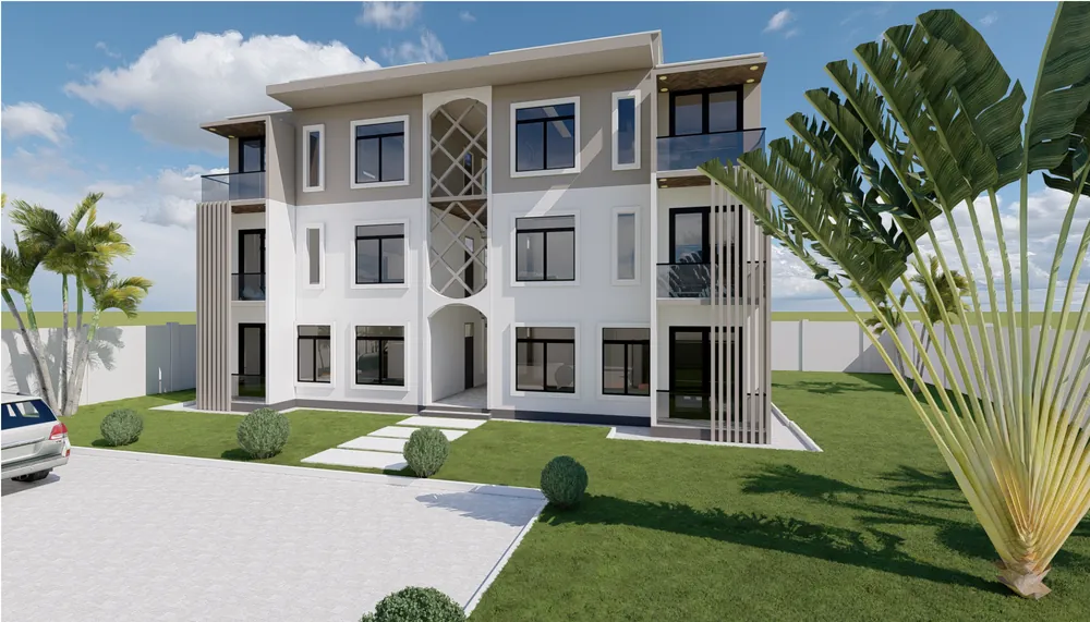 Residential Estate Masterplan — visualisation