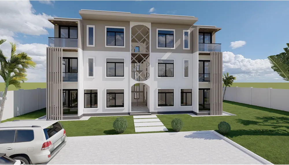 Residential Estate Masterplan — visualisation