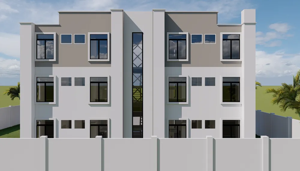 Residential Estate Masterplan — visualisation