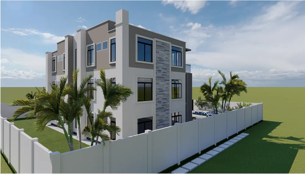Residential Estate Masterplan — visualisation