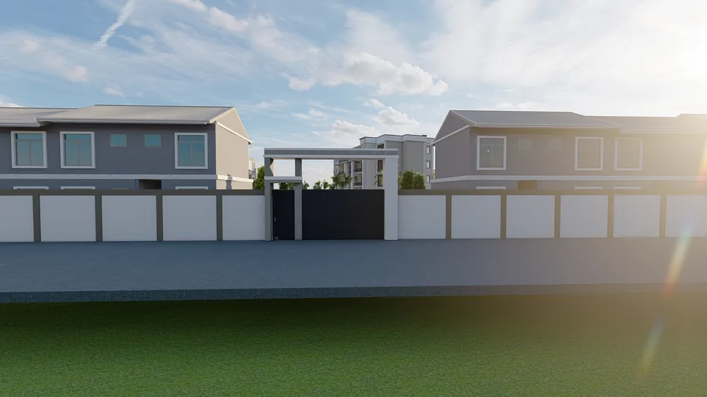 Residential Estate Masterplan — visualisation