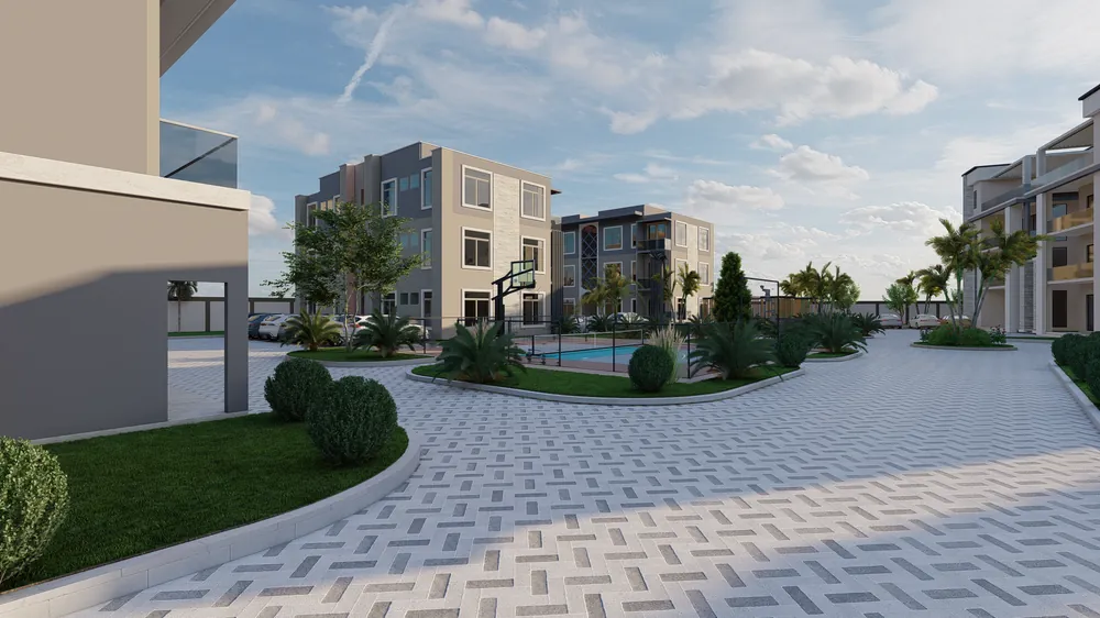 Residential Estate Masterplan — visualisation