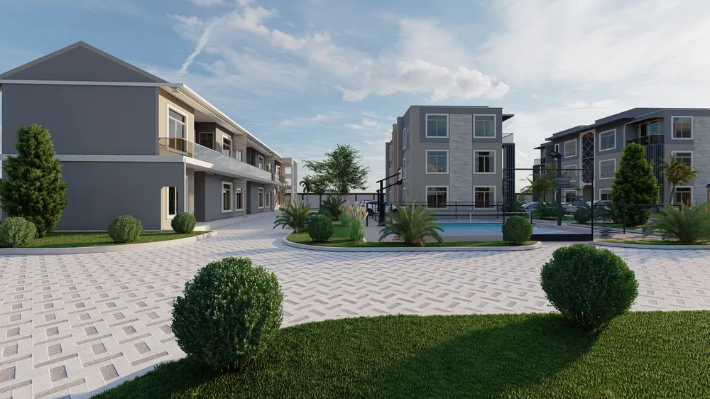 Residential Estate Masterplan — visualisation
