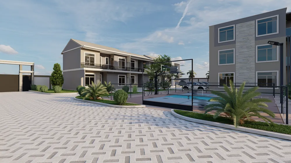 Residential Estate Masterplan — visualisation