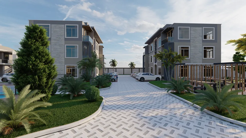 Residential Estate Masterplan — visualisation