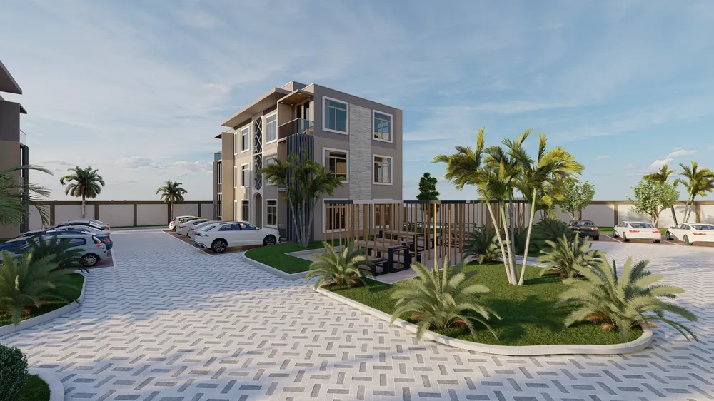 Residential Estate Masterplan — visualisation